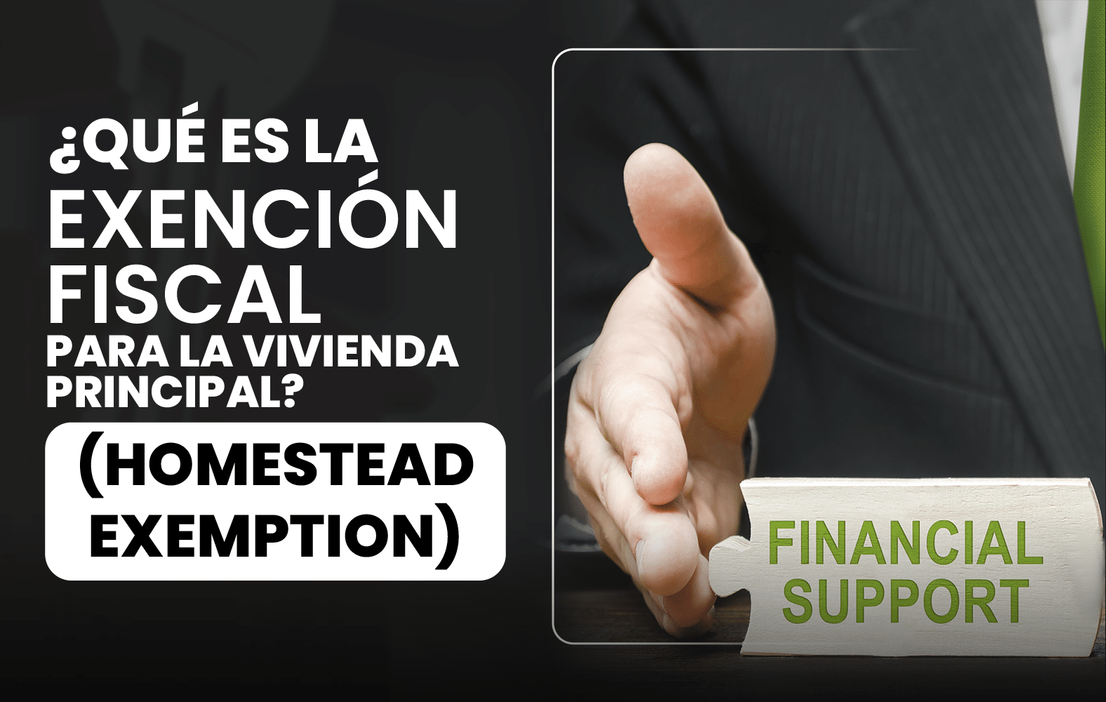 ¿Sabes qué es una exención fiscal para viviendas?