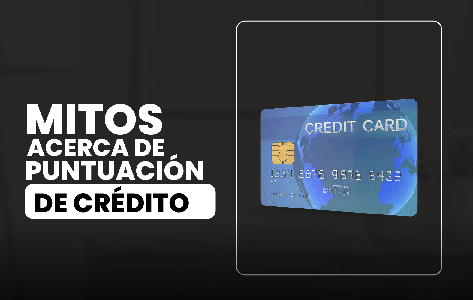 Algunos mitos sobre la puntuación de crédito